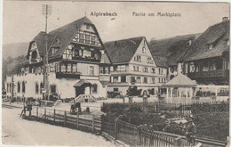 ALLEMAGNE BADE WURTEMBERG ALPIRSBACH PARTIE AM MARKTPLATZ - Alpirsbach