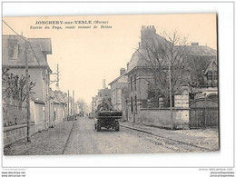 CPA  51 Jonchery Sur Vesle Entrée Du Pays Route Venant De Reims - Jonchery-sur-Vesle