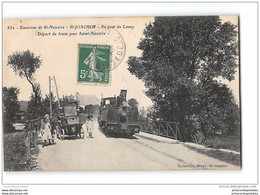 CPA 44 Environs De St Nazaire St Joachim Pont De Launy Le Train Tramway Ligne De Saint Nazaire Guerande - Saint-Joachim