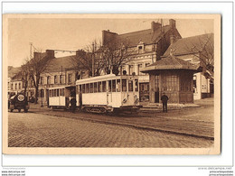 CPA 59 Raismes Salle D'attente Et Le Train Tramway Ligne D'Anzin St Amand - Raismes