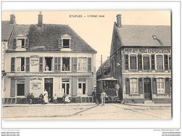 CPA 62 Etaples Sur Mer Hotel Loos Et Le Tramway Ligne D'Etaples Paris Plage - Etaples