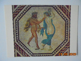 Delcampe - Koln Romisch-Germanisches Museum. Satyr Und Manade Mit Tamburin. Detail Des Dionysos Mosaiks. Jetter F313 - Antike