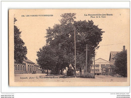 CPA 88 Raon L'Etape La Neuveville La Gare Et Le Train Tramway Ligne De Raon Est Raon Sur Plaine - Raon L'Etape