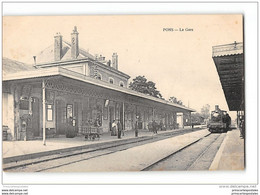 CPA 17 Pons La Gare Et Le Train - Pons