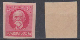 Kuba Cuba Mi# 40 ** MNH 2c 1917 Imperforated - Unused Stamps