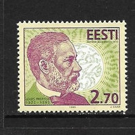 ESTONIE 1995 PASTEUR YVERT  N°268 NEUF MNH** - Louis Pasteur