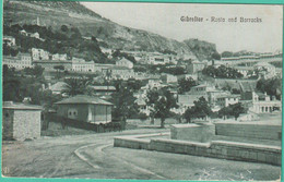 GIBRALTAR ROSIA AND BARRACKS - Gibilterra