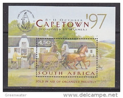 South Africa 1997 Capetown M/s ** Mnh (50147) - Blocks & Kleinbögen
