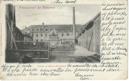 Pensionnat De MALONNE : Ferme Et Usine électrique - Cachet De La Poste 1901 - Namur