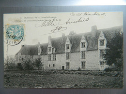 CHATEAU DE GOULAINE              FACADE NORD - Haute-Goulaine