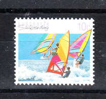 Australia   -  1990.  Windsurf. MNH - Water-skiing