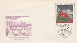 TCHECOSLOVAQUIE FDC 1968 PEINTURE DE ZRZAVY - Altri & Non Classificati