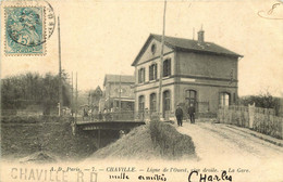 HAUTS DE SEINE  CHAVILLE  Ligne De L'Ouest  La Gare - Chaville