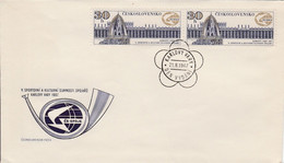 TCHECOSLOVAQUIE FDC 1967 FESTIVAL CULTUREL P T T - Altri & Non Classificati