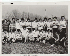 PHOTO - 13/18 REPRODUCTION A Partir D'un Négatif ,équipe De NARBONNE 1989 - Rugby