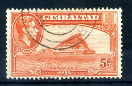 1938-51 GIBILTERRA N.108 USATO - Gibraltar
