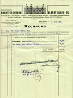 PORZ Eil Bei Köln Rechnung 1931 Deko " Drahtflechterei Albert Ollig Heumar Erstr. 12a " - Trasporti
