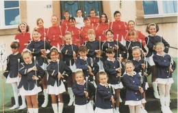 Carte-photo C51 COLROY LA GRANDE Groupe De Majorettes LES HIRONDELLES- Enfants Et Adultes - Colroy La Grande