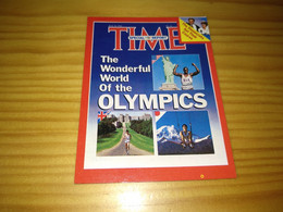 Calendar Of Pocket  "Olimpic, TIME" Advertising - Klein Formaat: 1981-90