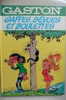 BD Gaston Lagaffe Tome 10 Gaffes, Bévues Et Boulettes - Franquin - Comme Neuf - Gaston