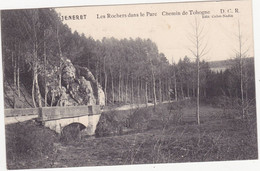 44183 -    JENERET   Les  Rochers  Dans Le Parc - Chemin De Tohogne   DCR - Ouffet