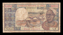 Congo 1000 Francs 01.01.1982 Pick 3e BC F - République Du Congo (Congo-Brazzaville)