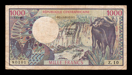Rep. Centroafricana Central African Republic 1000 Francs 1980 Pick 10a BC F - Central African Republic