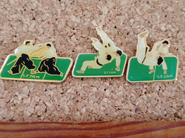 LOT DE 3 PINS JUDO SFJAM - Judo