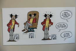 Neuf - Plaque De 6 Magnets à Détacher BD Les Psys - Bédu Cauvin Dupuis - Humorísticas