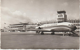 Alpes  Maritimes :  NICE :  Aéroport   "la  Caravelle  "  Avion  , 1963 - Transport Aérien - Aéroport