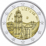 Lithuania 2 Euro 2017 Vilnius UNC - Litauen