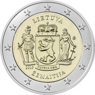 Lithuania 2 Euro 2019 Samogitia UNC - Lithuania