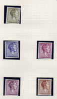 Luxembourg (1960-64) - Grande-Duchesse Charlotte   - Neufs* - Altri & Non Classificati