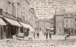 Arlon  Marché Aux Légumes Bien Animée Magasin Delhaize Frères   Circulé En 1905 - Aarlen