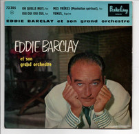 EP 45 TOURS EDDIE BARCLAY Oh Quelle Nuit 1959 BARCLAY 72305 - Jazz