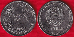 Transnistria 1 Rouble 2020 "30th Ann. Of PMR" UNC - Moldavië