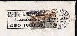 Denmark Copenhagen 1979 / Ensomme Gamles Vern's, Lonely Old People / Machine Stamp - Maschinenstempel (EMA)