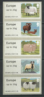 GB Post And Go, Sheep, Postfris Volledige Reeks - Post & Go Stamps