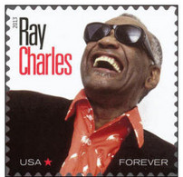2013 USA Ray Charles Stamp Sc#4807 Famous Singer Musician Composer Music (46c) Forever - Unused Stamps