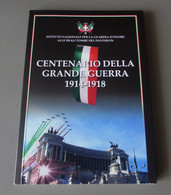 2018 ITALIA "CENTENARIO GRANDE GUERRA" LIBRO 80 PAG. ANNULLO 09.06.2018 (SENIGALLIA) - Weltkrieg 1914-18