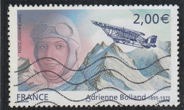 FRANCE 2005 ADRIENNE BOLLAND YT - PA 68b - OBLITERE VARIETE AVION TOUCHANT LA MONTAGNE - 1960-.... Afgestempeld