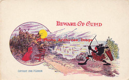 313767-Black Americana, Gordon 1908, Comic, Beware Of Cupid - Black Americana