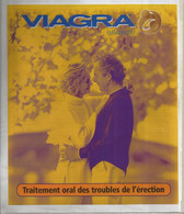 Publicité , Chemise Plastique Imprimée Pour Document , Laboratoire PFIZER, VIAGRA , Frais Fr 1.95 E - Advertising