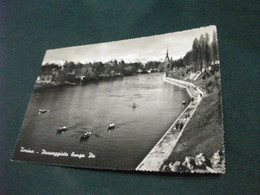 PIEMONTE TORINO FIUME PO PASSEGGIATA CANOE BARCHE  MOLE - Fiume Po