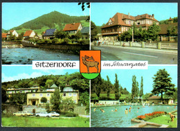 E1085 - Sitzendorf Freibad - Auslese Bild Verlag - Rudolstadt