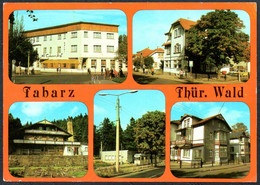 E1089 - Tabarz Cafe Waldbahn Hotel Tarbarzer Hof - Auslese Bild Verlag - Tabarz