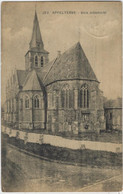 Appelterre.   -   Kerk Achterzicht.   -   Uitg. B. De Ceuleneer.   -   1927   Naar   Nivelles - Ninove