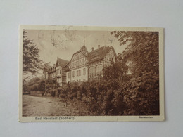 Bad Neustadt.(Südharz) - Sanatorium. (13 - 9 - 1927) - Neustadt Waldnaab