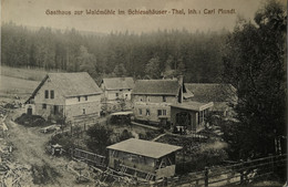 Umgb. Holzminden // Gasthaus Zur Waldmuhle I'm Schoesshauser Thal - Inh. Carl Mundt 19?? - Altri & Non Classificati