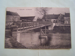 GUILLON (YONNE) LES PONTS. LA PASSERELLE.  100_0199"b" - Guillon